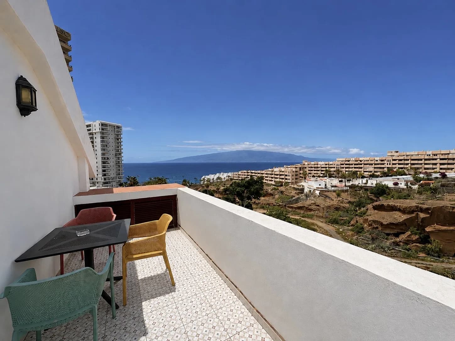 Studio z dużym tarasem i balkonem – Playa Paraíso